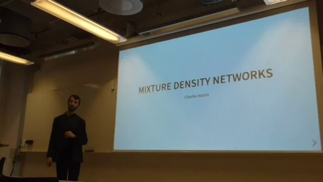 Lecture 11: Mixture Density Networks Part 1