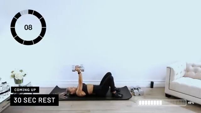 Day 18 of EPIC _ 40 Min Chest and Triceps Workout at Home
