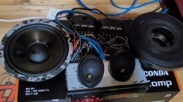 Динамики DL Audio Anaconda 165 Comp вместо штатных в БМВ х5 е53.