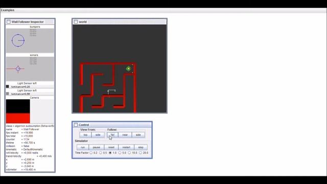 Simulación de un Robot en Simbad