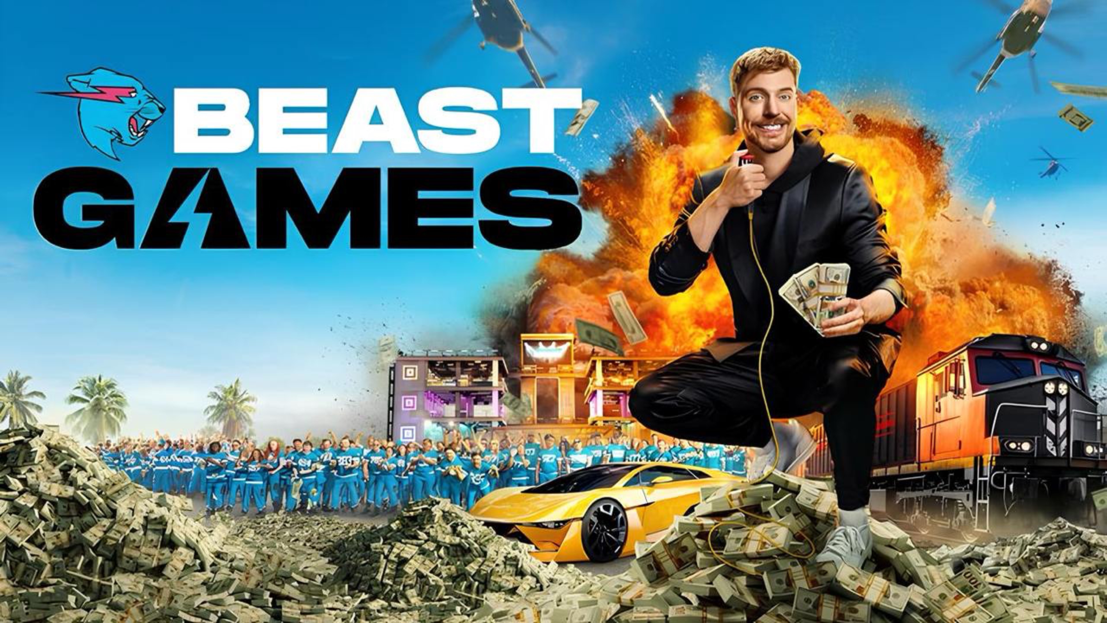 Beast Games, русский трейлер ( Beast Games, 2024)