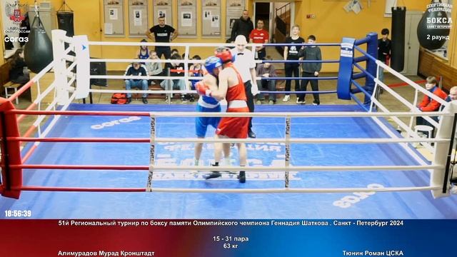 31 63 кг Алимурадов Мурад Кронштадт Тюнин Роман ЦСКА