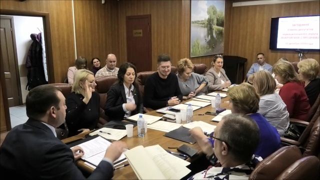Заседание Совета депутатов МО Покровское-Стрешнево 10.12.2024
