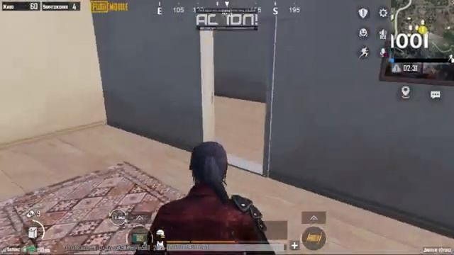 PUBG mobile челлендж без оружие и топ 1