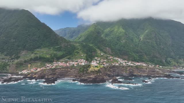 Мадейра - живописный расслабляющий фильм с успокаивающей музыкой!...