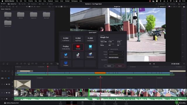 31 - Quick and Easy Export Create your first Video Upload to Social Media