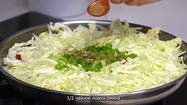 Добавляю яйца в капусту и готовлю на ЗАВТРАК, ОБЕД или УЖИН!