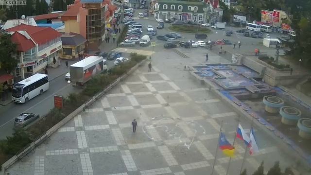 Вебкамера "Площадь Советская". Запись 01.11.2016 09:00:17