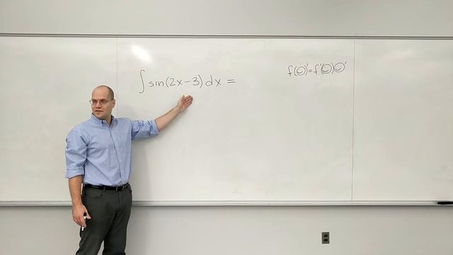 Integral of Sin(2x-3)