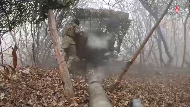 Боевая работа расчета Д-30