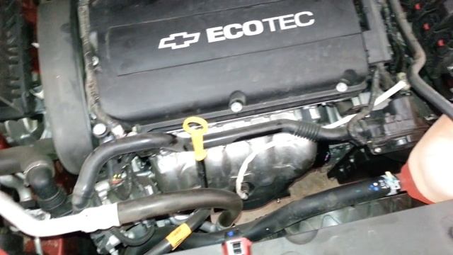 2013 GM Chevrolet Sonic Sedan - Ecotec A18XER 1.8L Engine Idling After Oil Change & Spark Plugs