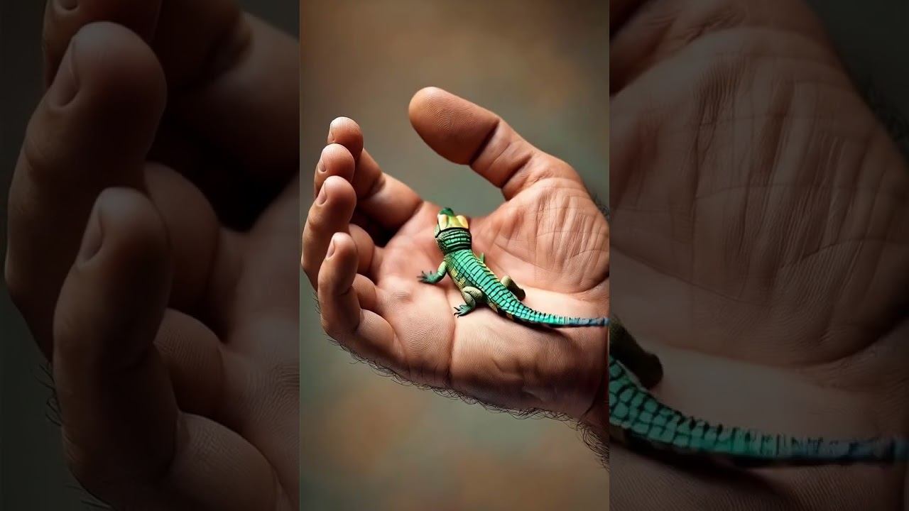 Little crocodile