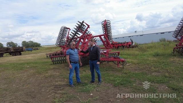 Отзыв Главного агронома  ООО Коровкино, Самарская область, о Бороне ротационной кольцевой БРК.