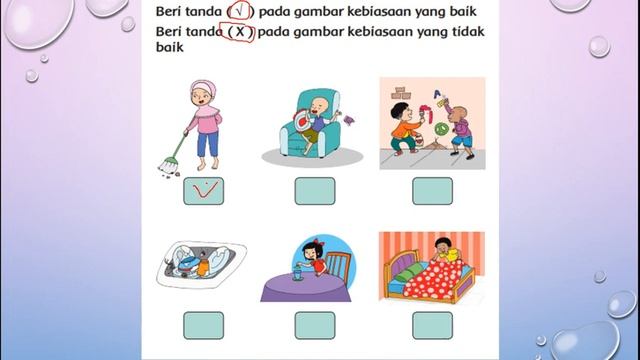 Pembelajaran Tema 6 Subtema 1 Kelas 1 Pertemuan 1-6