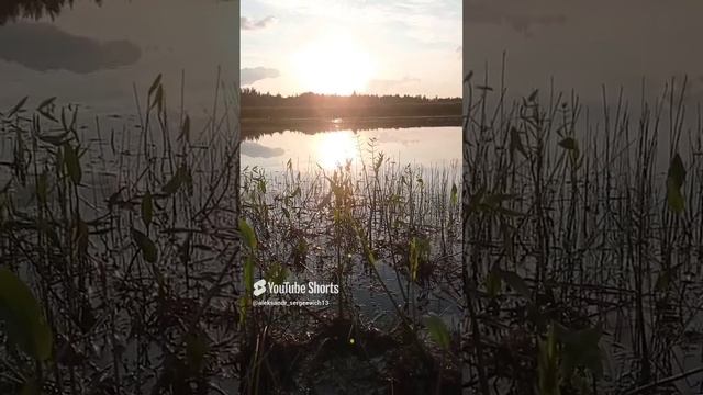 Вечер на нашей речке