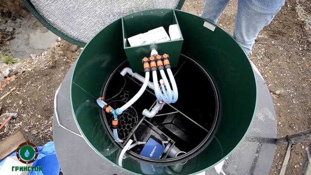 Евролос ПРО! Обзор, описание, сравнение с Евролос БИО и монтаж септика! Аэрационная станция Евролос!