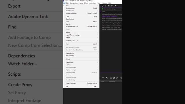ФИШКИ ДЛЯ АФТЕР ЭФФЕКТС №2