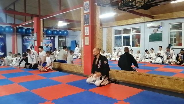 Вручение черного пояса по Кэмпо в Феодосии