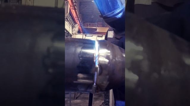 Сварка труб полуавтоматом #сварщик #сварка #welding #сваркатруб