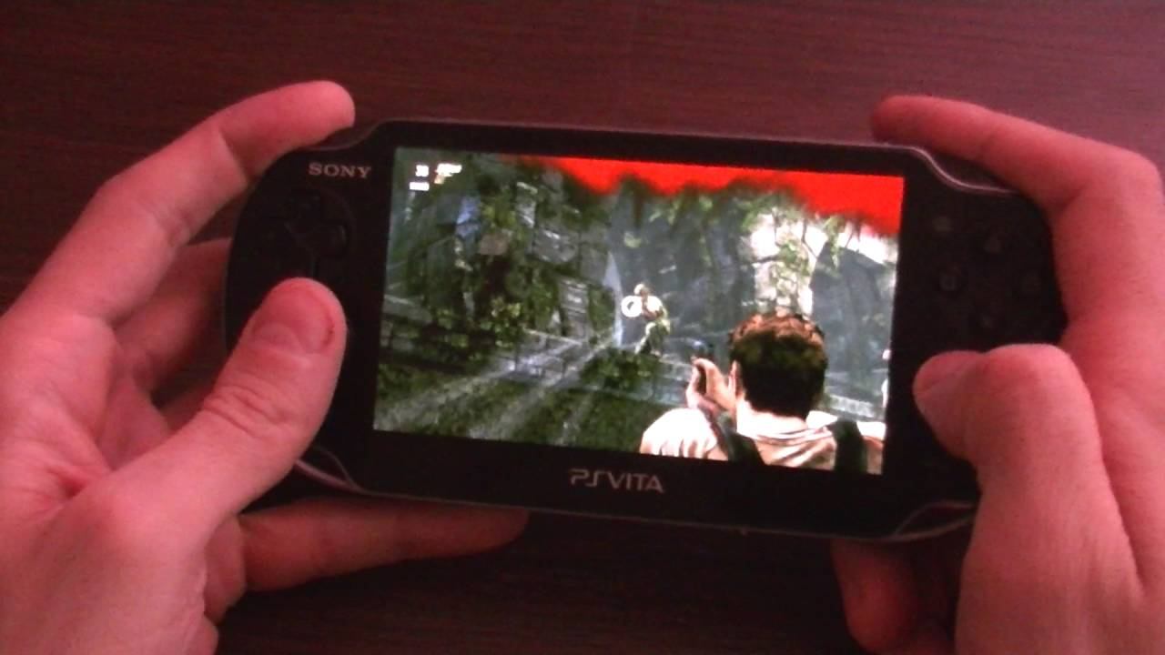 Игра Uncharted Golden Abyss на приставке Sony PS Vita