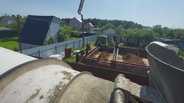 Фундамент для подписчика! Делаем очередной свайно-ростверковый.