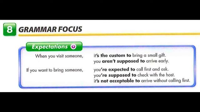 Level 3 - Unit 5 # 8 - grammar