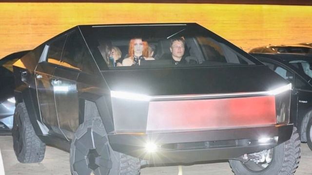 Elon Musk flexed Tesla's Cybertruck around Los Angeles over the weekend