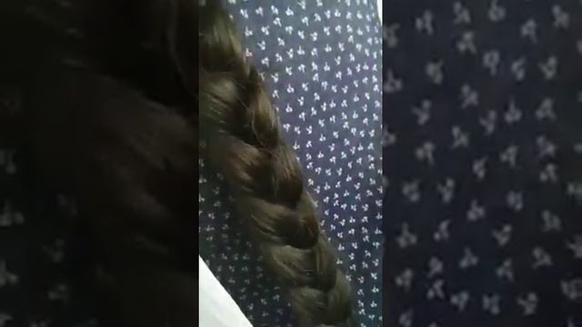 long hair touch in bus
