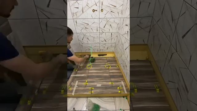 Делаем облицовку душевого поддона