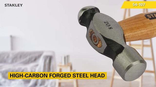 Stanley Ball Pein Hammer | 220 GMS | Heavy-duty for construction