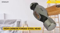 Stanley Ball Pein Hammer | 220 GMS | Heavy-duty for construction