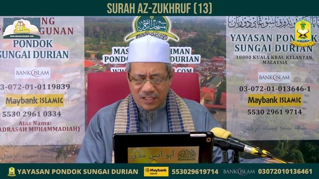 AAM 2022 Tafsir Surah Az-Zukhruf (13) Ayat [74-80]; Keadaan dan celaan orang Kafir Dalam Neraka.
