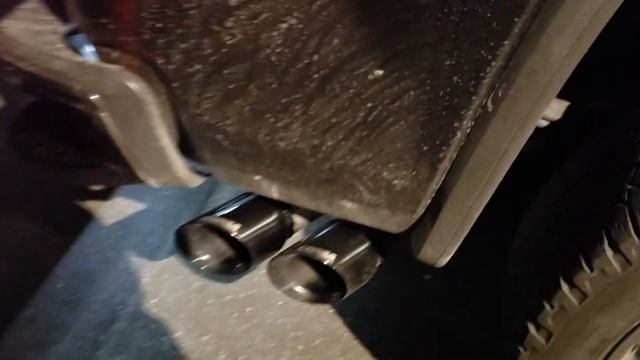 Corsa sport cold start 2017 GMC Sierra 1500 Denali 6.2