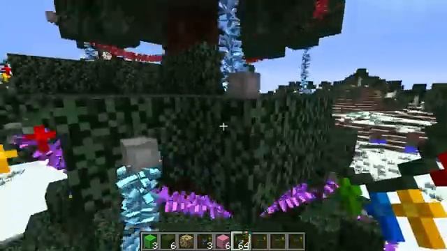 НОВОГОДНЯЯ ЁЛКА МАЙНКРАФТ_ НУБ ПРОТИВ ПРО ПРОТИВ ЧИТЕР ПРОТИВ БОГ БАТЛ _ Компот Minecraft.mp4