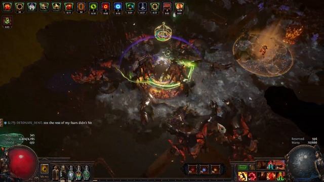 [3.18] Path of Exile - Sentinel League - Champion Shockwave Cyclone - Corrupted Maze of the Minotau