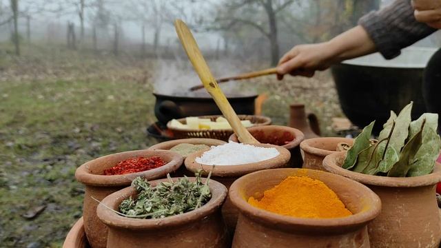 Kənd Həyatı.  Çolpasından  Toyuq Sousu,