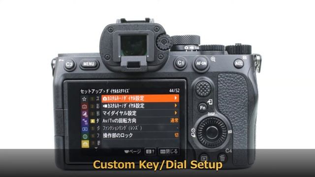 MDX-αU Focus Point Custom Setting
