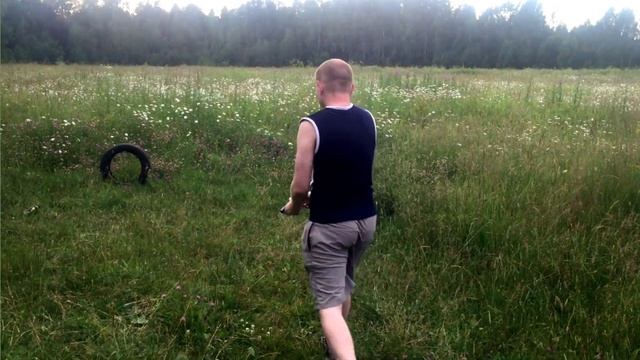 Пробьёт ли МР79-9ТМ покрышку?