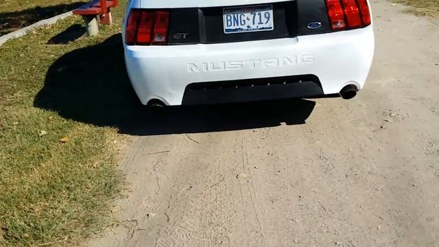 2000 mustang gt stock straight pipe