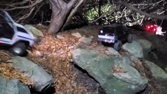 Friday Night group crawl at Harmony Trx4 Blazer Axial Bronco Gladiator Redcat Scout