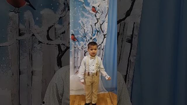 Хабаров Артём, 6 лет.Художественное чтение. "Снежная книга". МКДОУ " Детский сад N3 "Рябинушка"