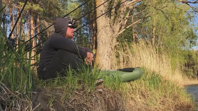 РЫБАЛКА НА САЗАНА В НЕРЕСТ!!! Карпфишинг на дикаре. 7 Дней.