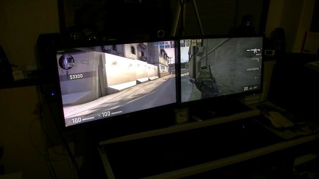 Nvidia Surround 2 monitor Test: FarCry 3 and CS:GO