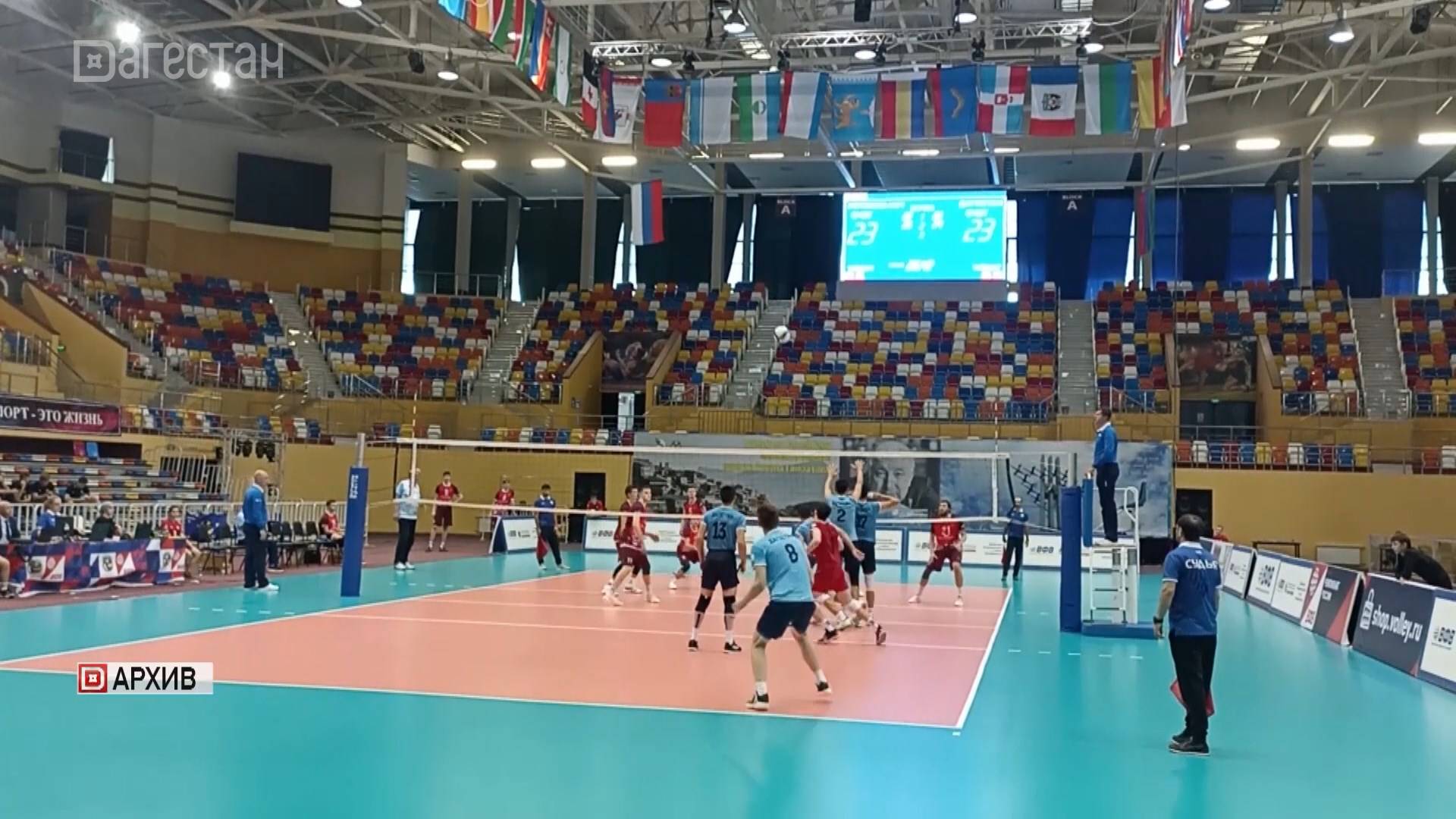 В Каспийске пройдут игры 10 тура Чемпионата России по волейболу в высшей лиге А