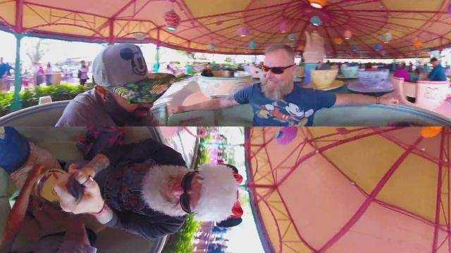 Mad Tea Party  in 360 with GoPro Fusion