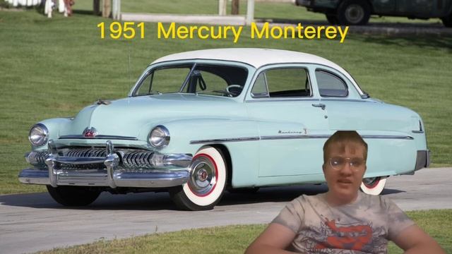 IN A BACKGROUND OF A 1951 MERCURY MONTEREY (ROBINBEARE)