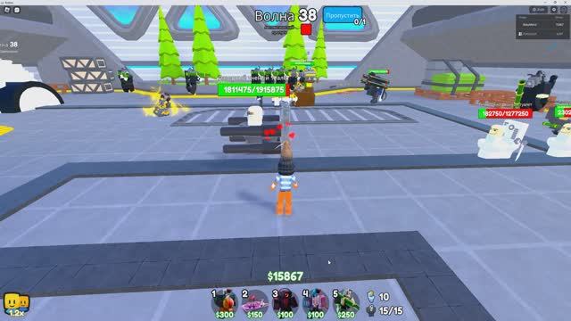 Играем в Toilet Tower Defense ROBLOX | НЕ ПРОШЛИ ИГРУ?
