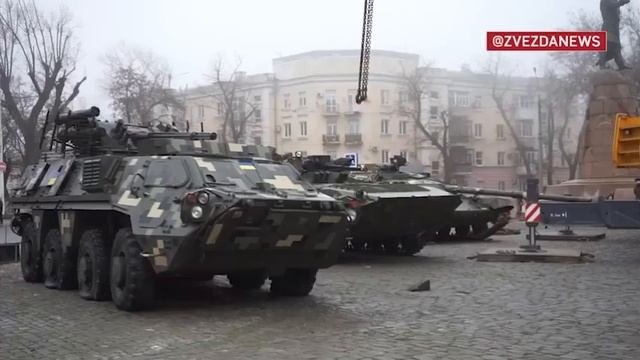 Трофейную технику НАТО привезли в Новочеркасск и покажут всем желающим. Ее захватили в боях на До...