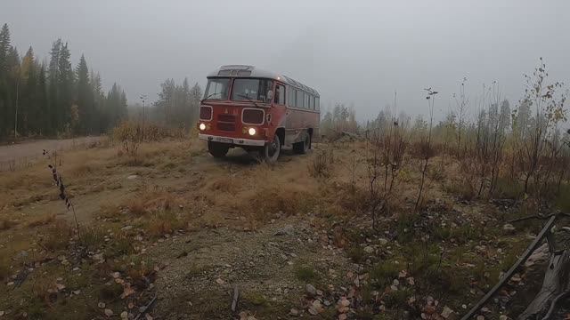 14. АВТОБУС ПАЗ-3201 ЗАЕХАЛ В ТУПИК В КАРЕЛЬСКОМ ЛЕСУ