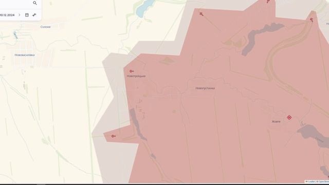 Обстановка в зоне СВО и карта боевых действий на Украине сегодня 11.12.2024